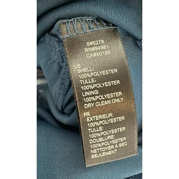 Forever 21 Strapless Floral Dress Women’s XS Blue Orange Purple Fit Flare Party - Picture 8 of 8